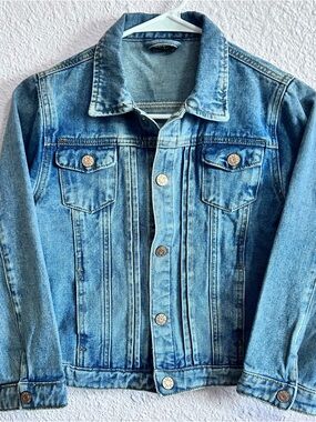 Little Bipsy Men's Light Blue Denim Shirt Jacket